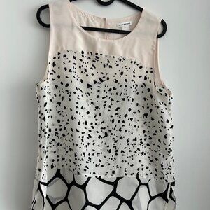 Club Monaco Silk Sleeveless Top Size Small